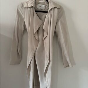 Aritzia Babaton Tan Trench Coat